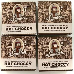 Dr Squatch Hot Choccy Soap bundle NEW